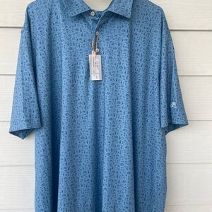 Men's Blue Polo Shirt